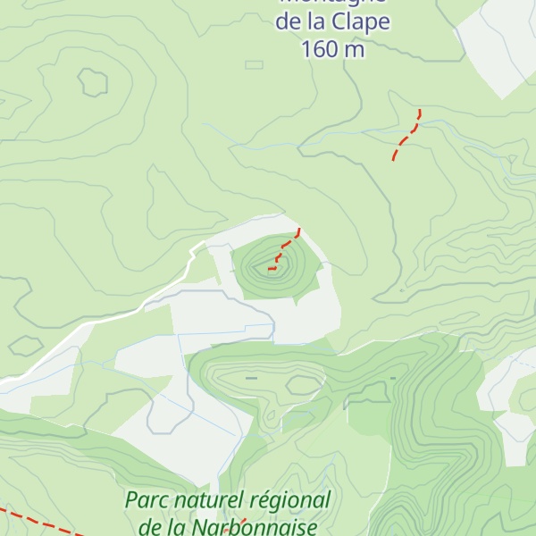 Map of Coffre de Pech Redon