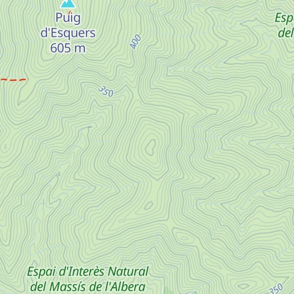 Map of Puig del Llop