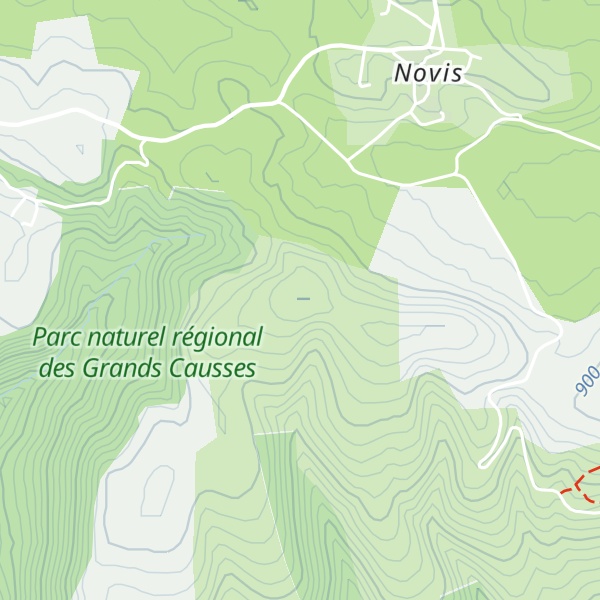 Map of La Devèze de Novis