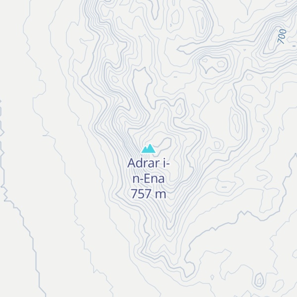 Map of Adrar i-n-Ena