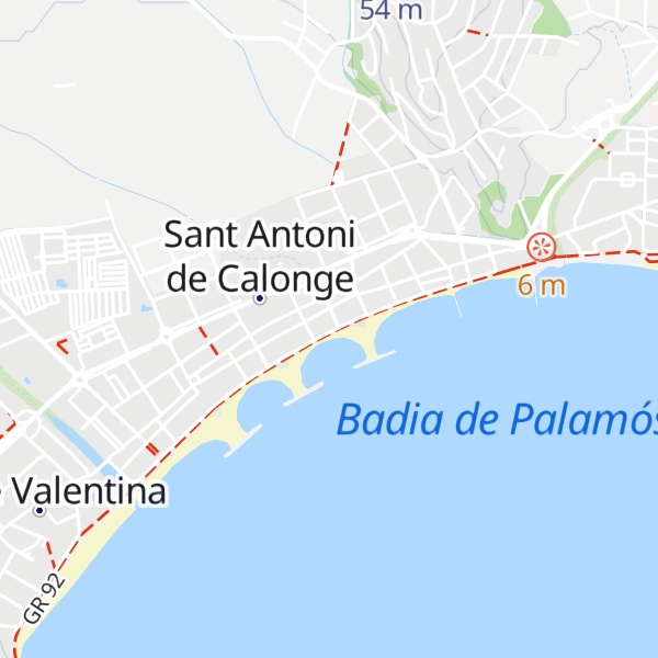 Map of Refugi de Pescadors
