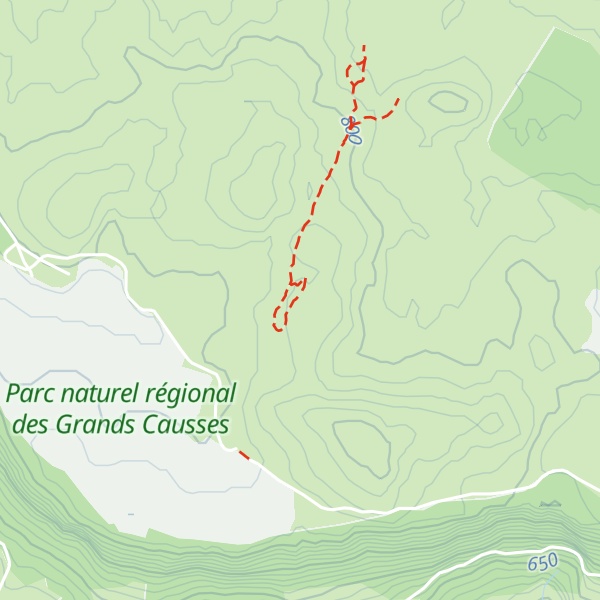 Map of Little rock shelter