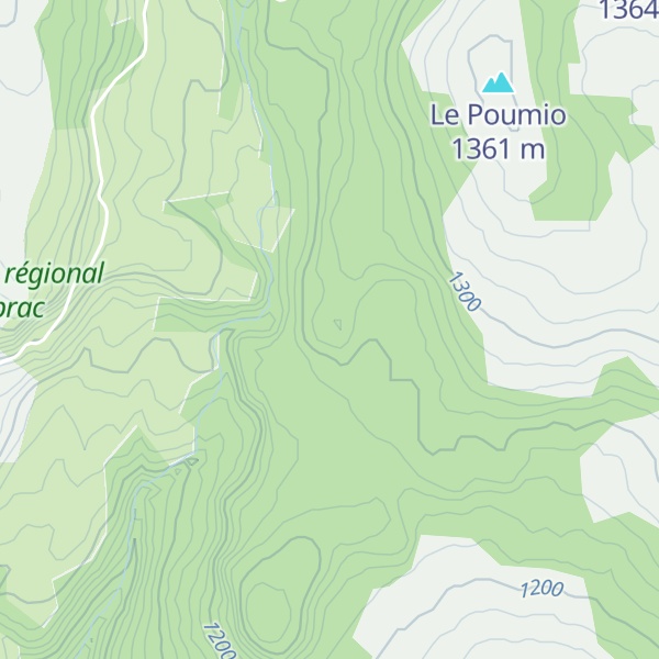 Map of Truc del Biaou