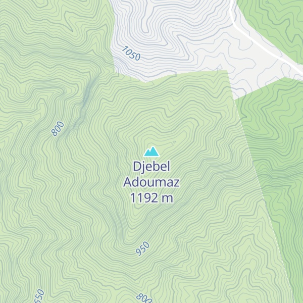 Map of Djebel Adoumaz