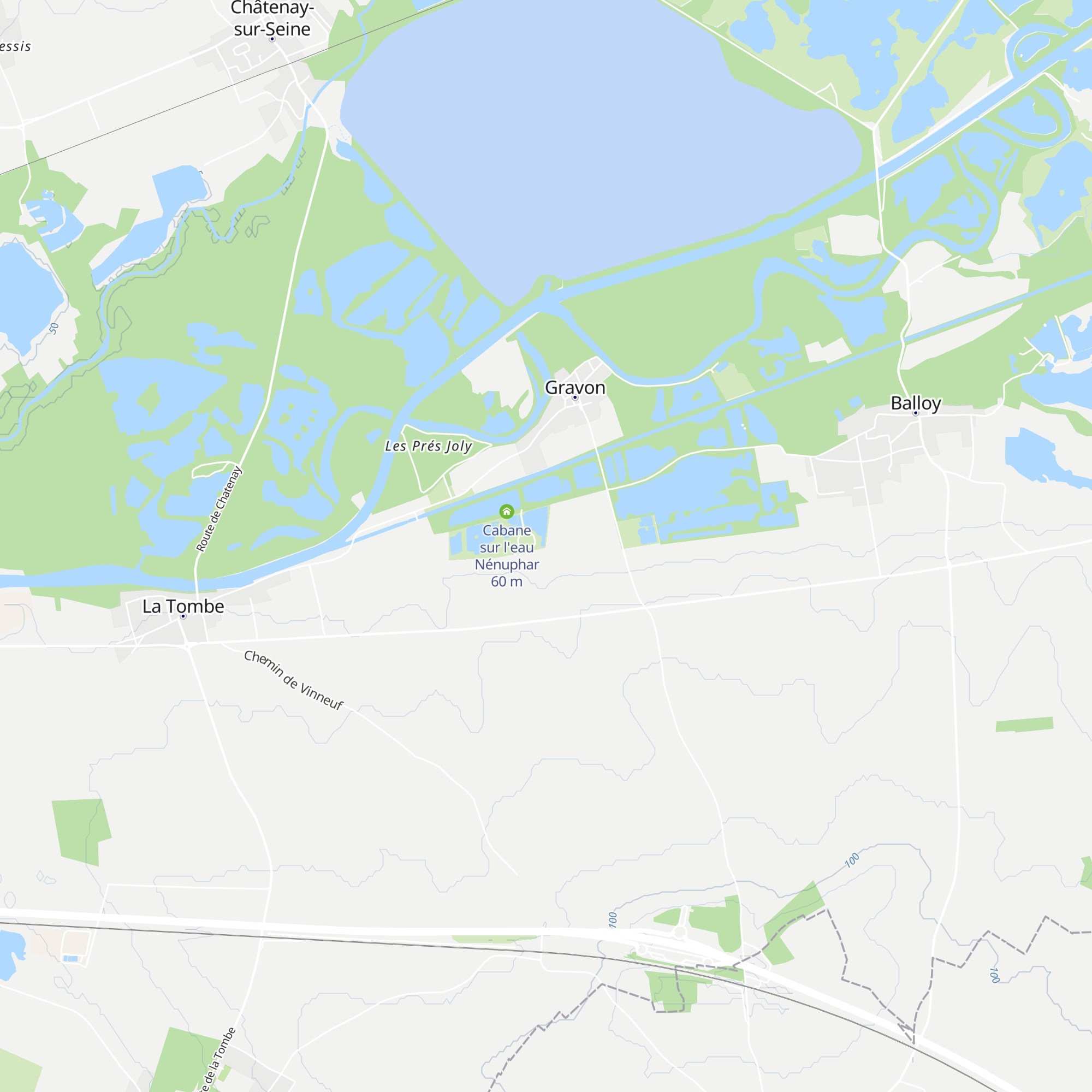Cabane Tipi Menthe map