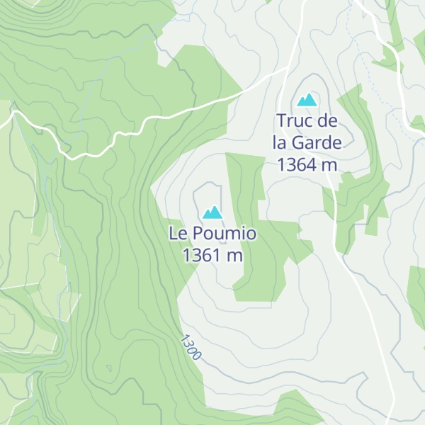 Map of Le Poumio