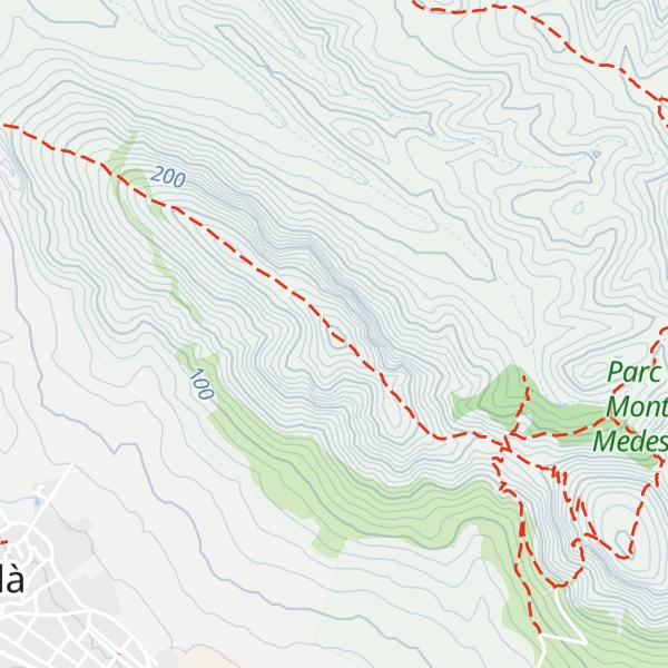 Map of Puig Rodó