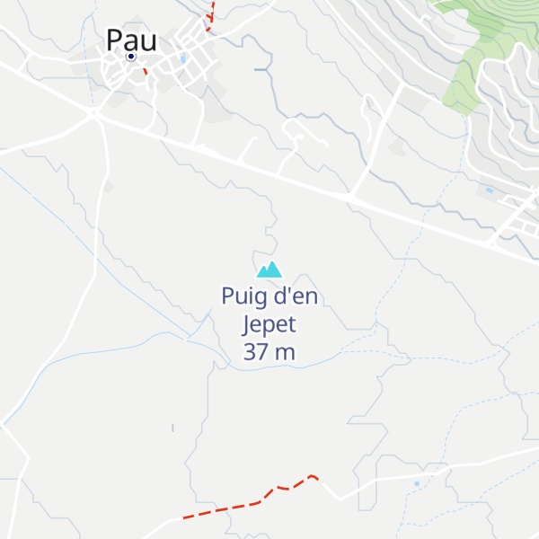 Map of Puig d'en Jepet