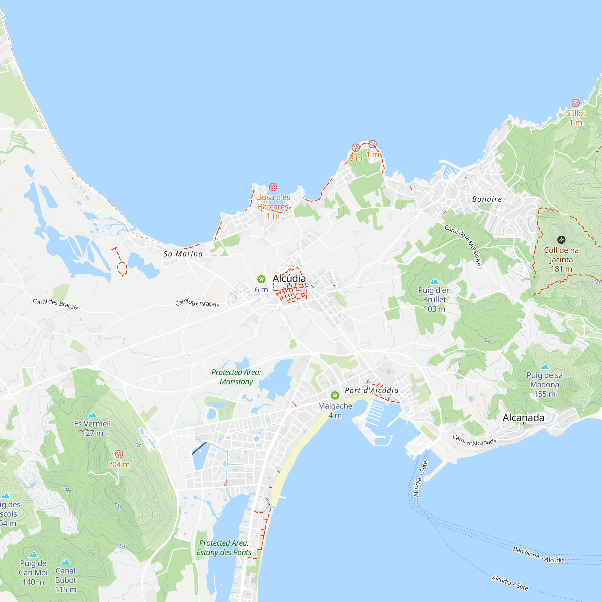 Officina de Tourisme map