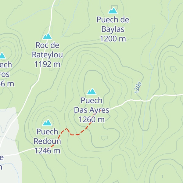Map of Puech Das Ayres