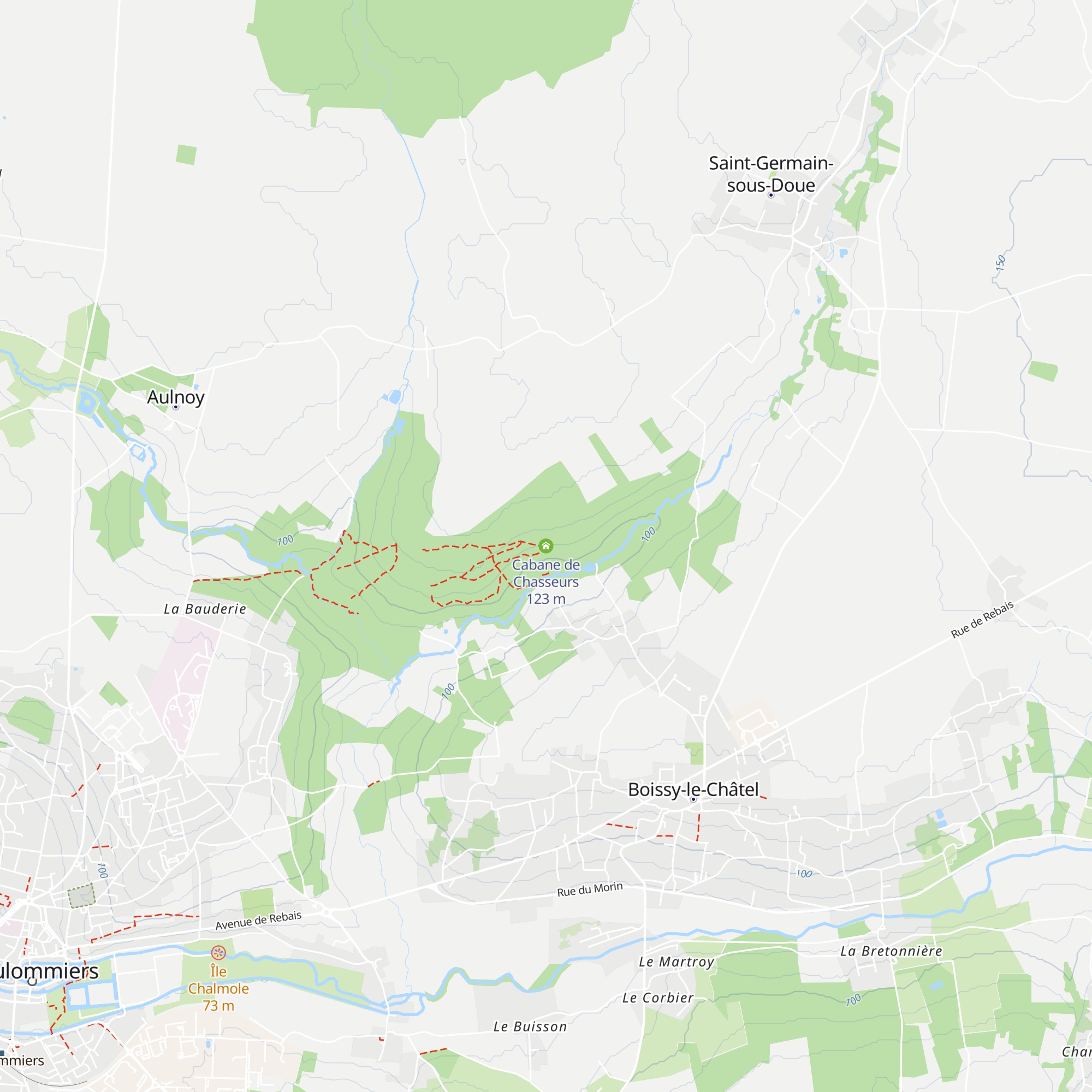 Cabane de Chasseurs map