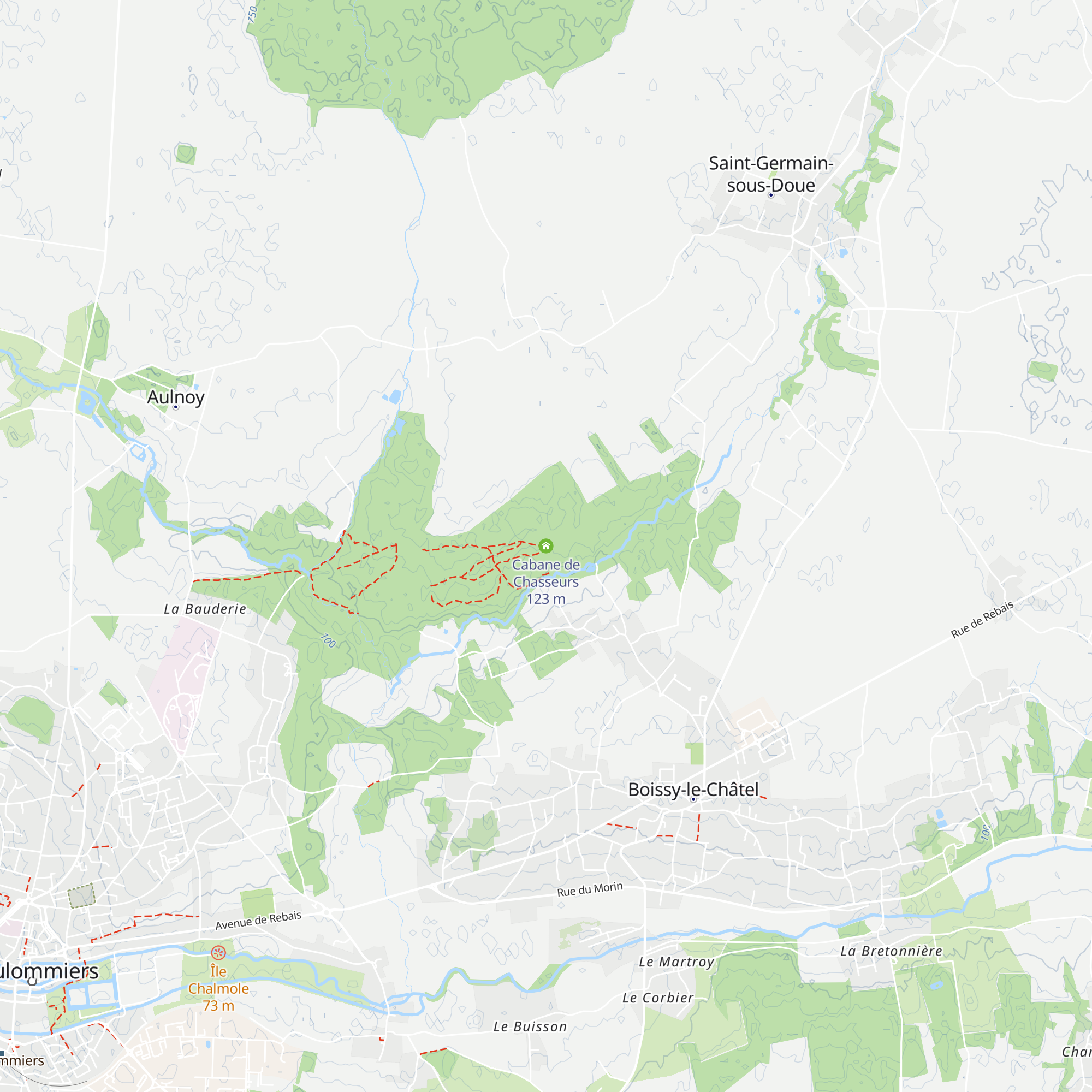 Cabane de Chasseurs map