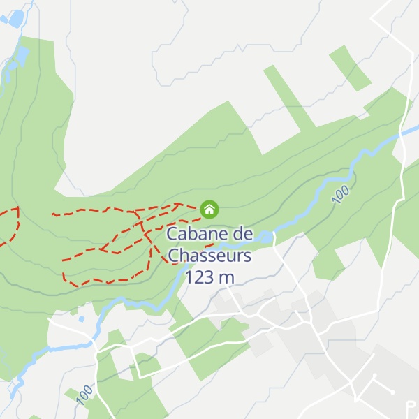 Map of Cabane de Chasseurs