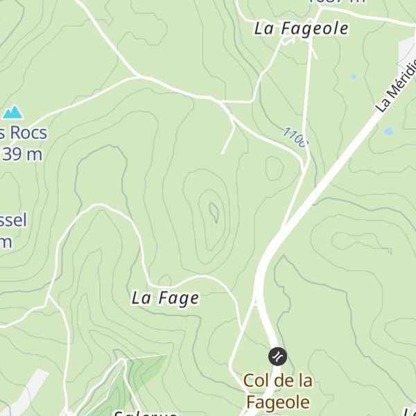 Map of Puy del Bos