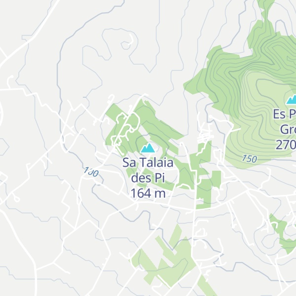 Map of Sa Talaia des Pi