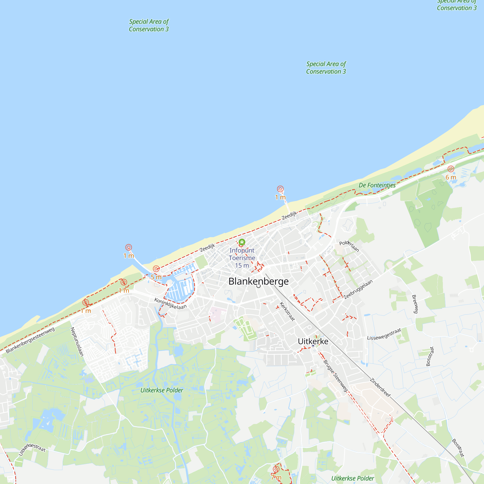 Infopunt Toerisme map