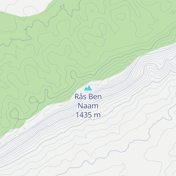 Map of Râs Ben Naam