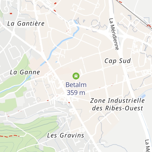 Map of Betalm