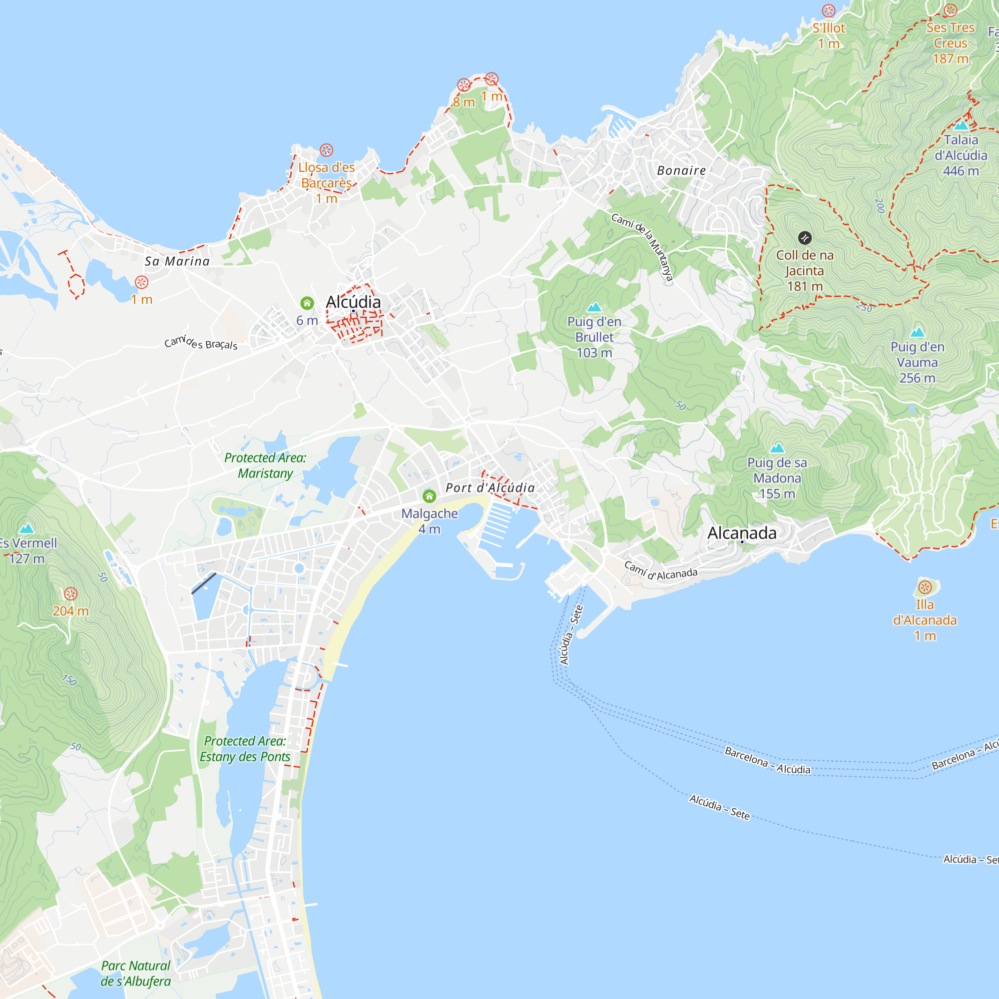 Oficina de Tourisme map