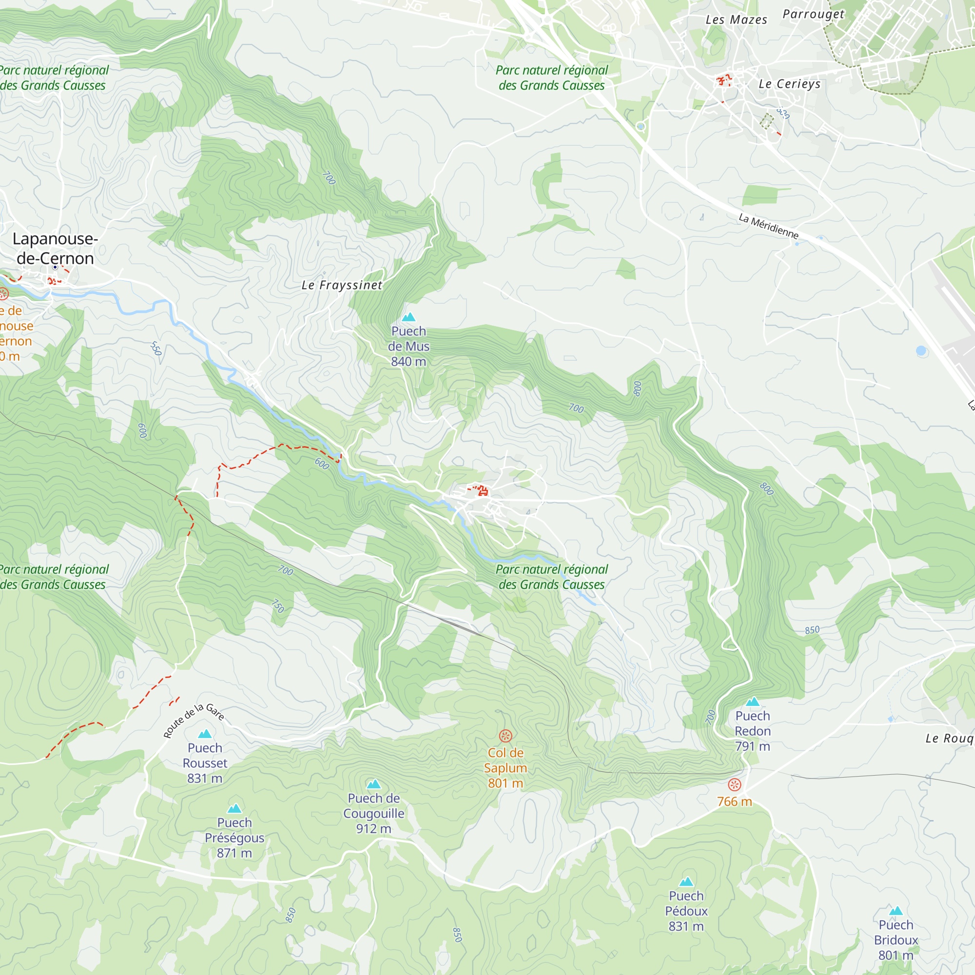 Gîte la Tour Garnier map