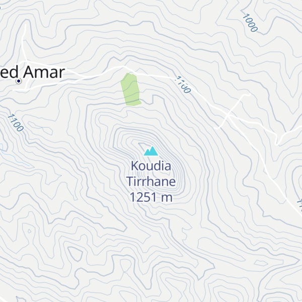 Map of Koudia Tirrhane
