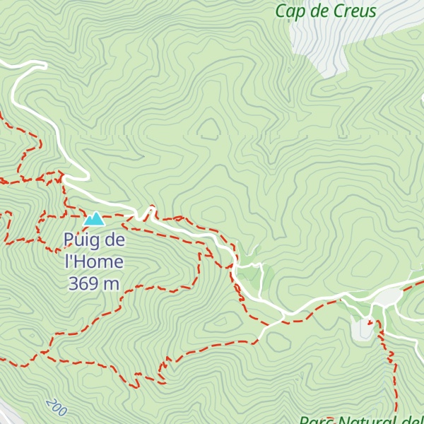 Map of Puig Margall
