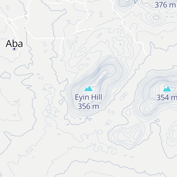 Map of Eyin Hill