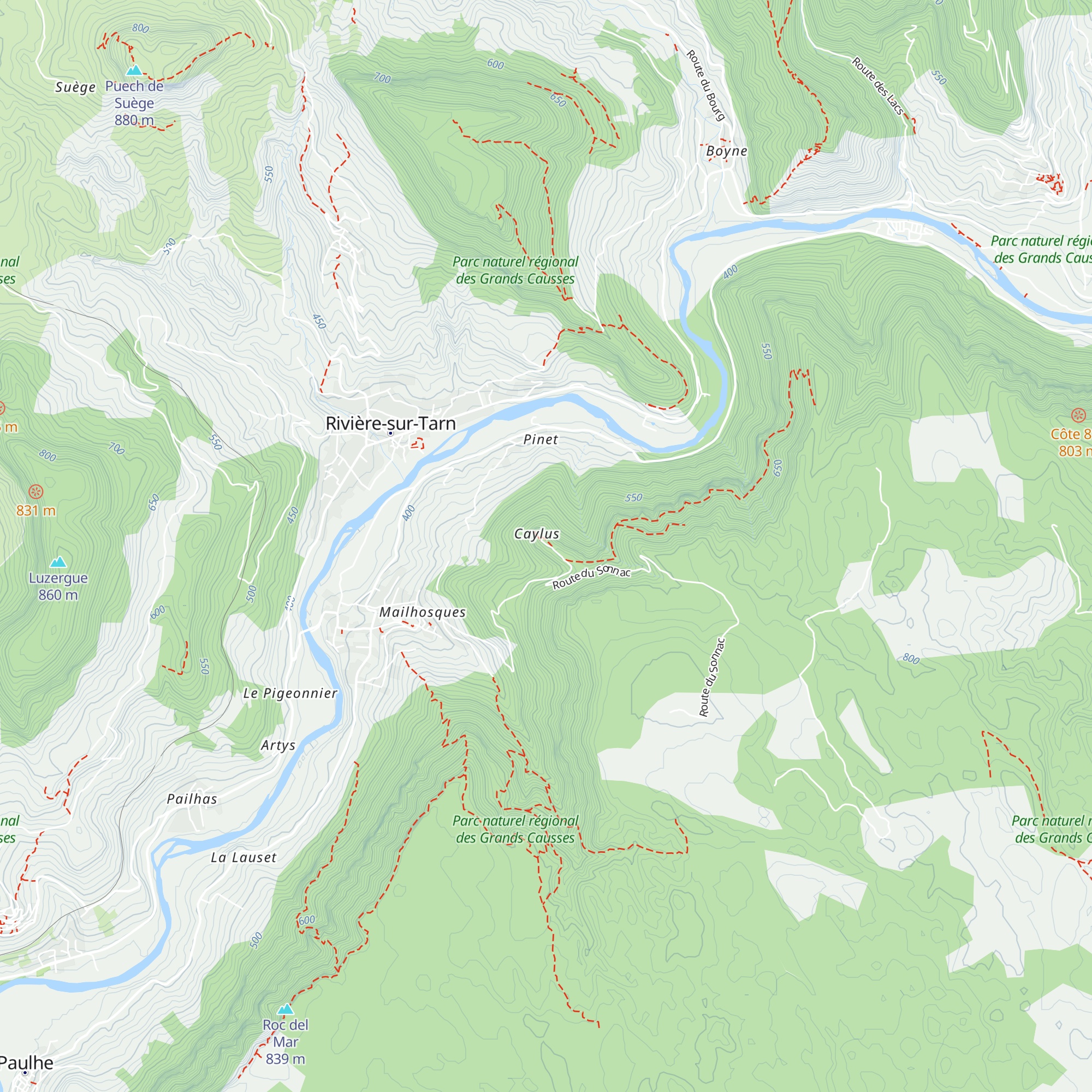 Gîte Pierre et Lumière map