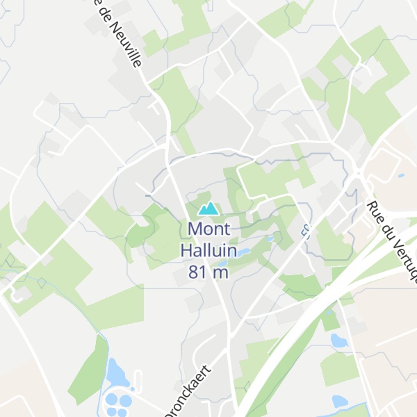 Map of Mont Halluin