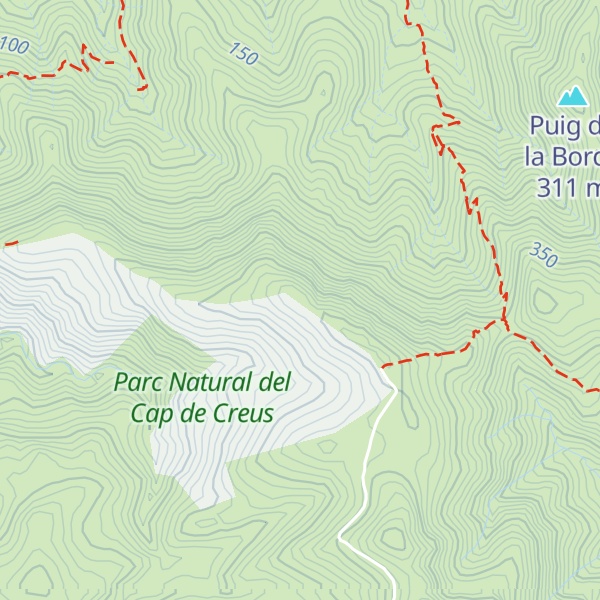 Map of Serra de l'Estela