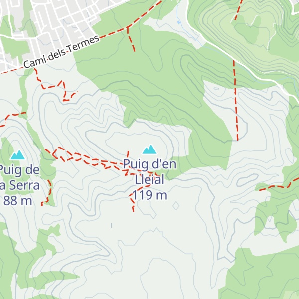 Map of Puig d'en Lleial