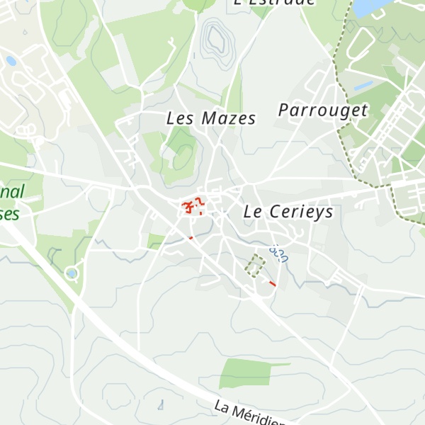 Map of Gîte