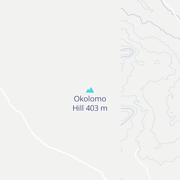 Map of Okolomo Hill