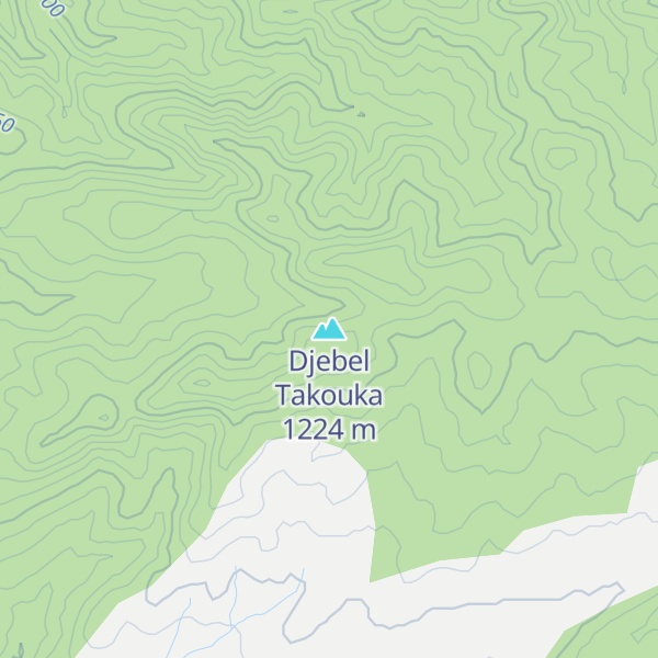 Map of Djebel Takouka