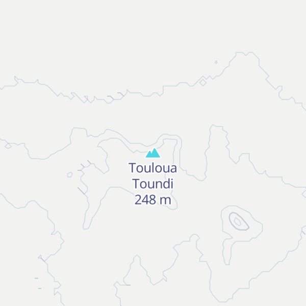 Map of Touloua Toundi