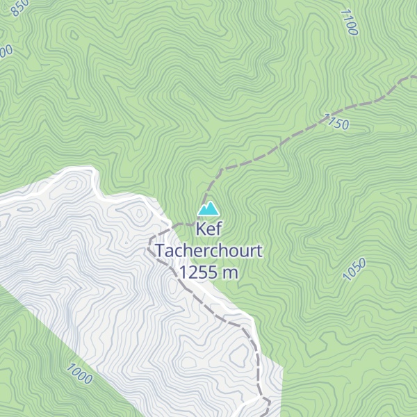 Map of Kef Tacherchourt
