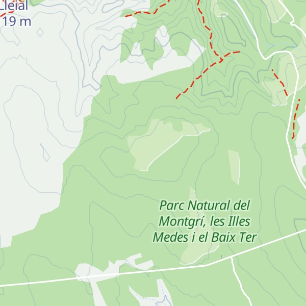 Map of Puig de la Palma