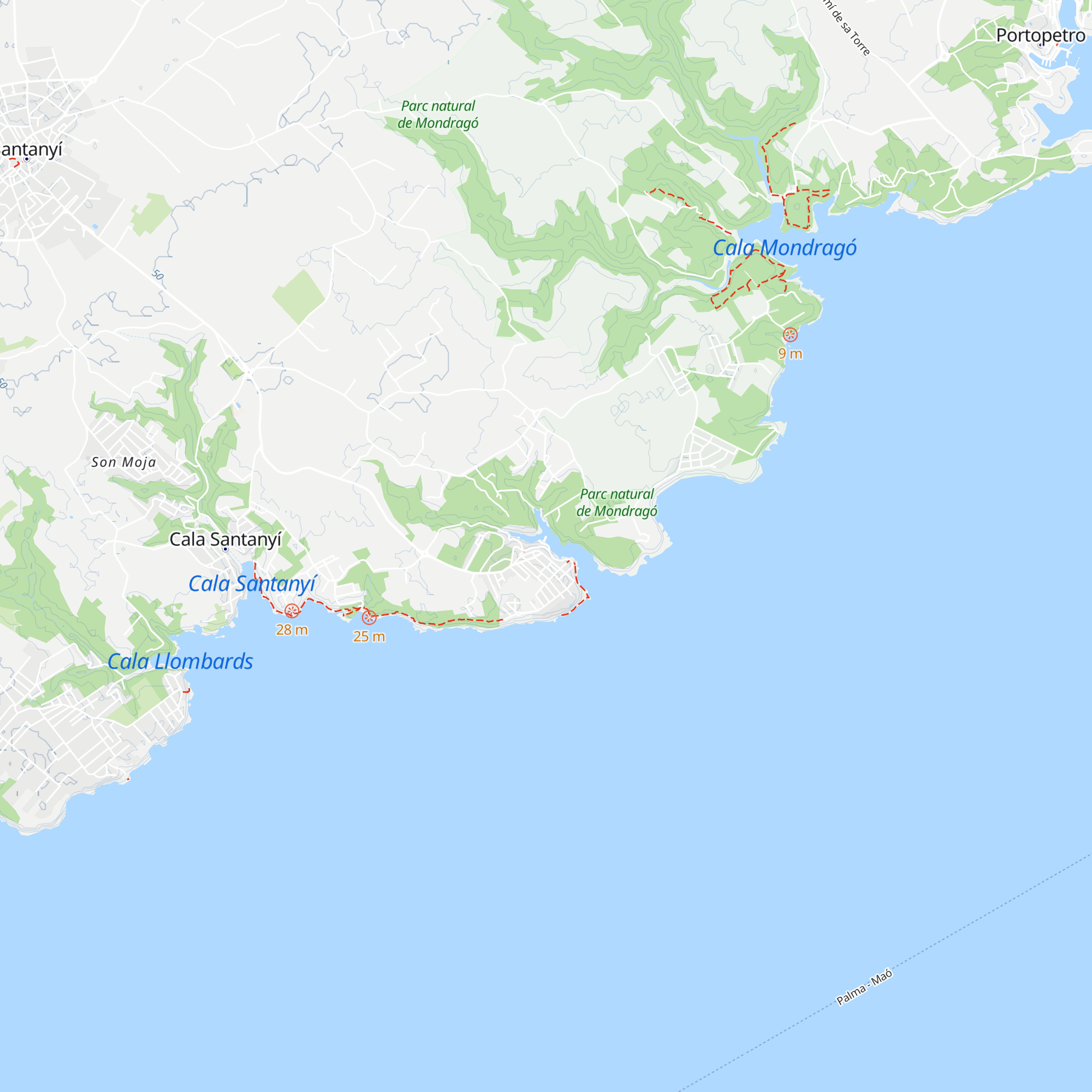 Tourist Information map