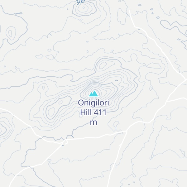 Map of Onigilori Hill