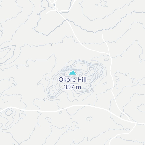 Map of Okore Hill