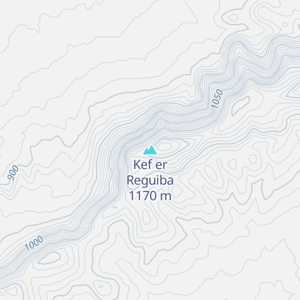 Map of Kef er Reguiba