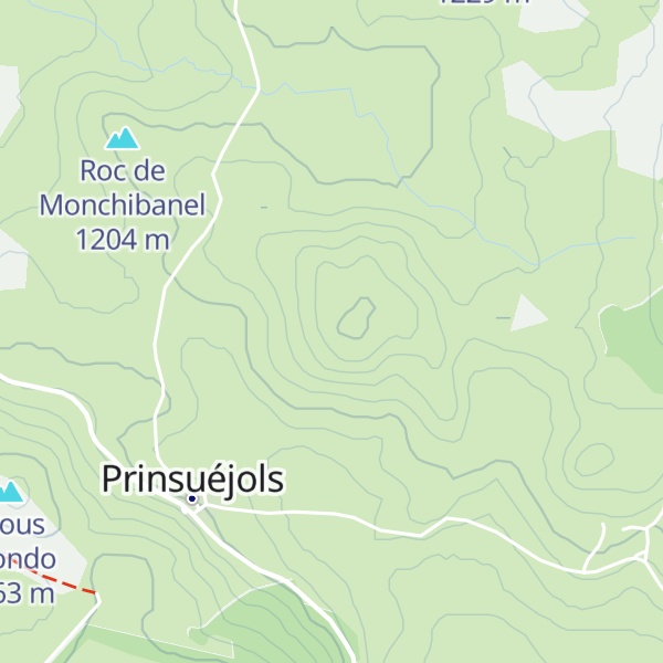 Map of Roc de la Guse