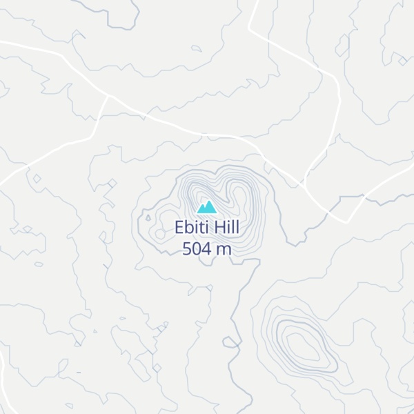 Map of Ebiti Hill