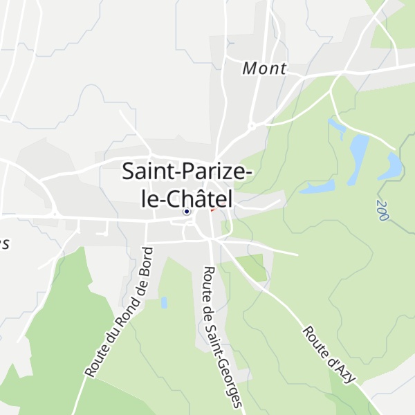 Map of Gîte pèlerin, devant l'église
