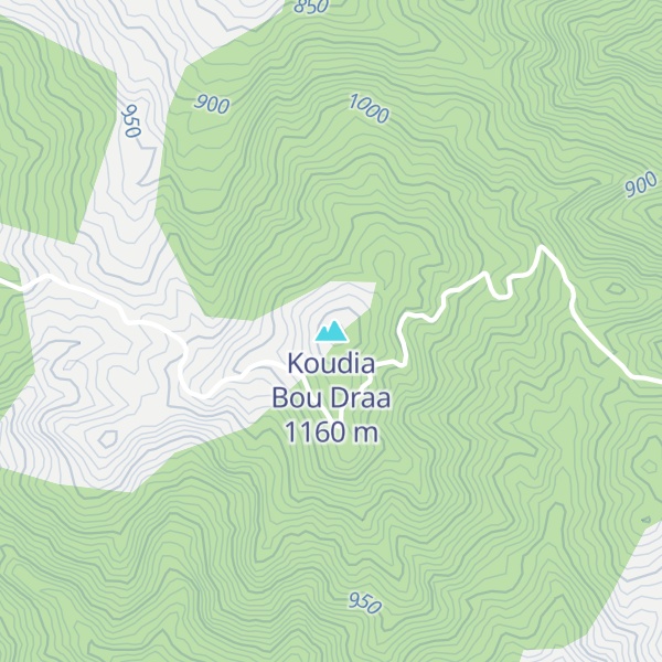 Map of Koudia Bou Draa