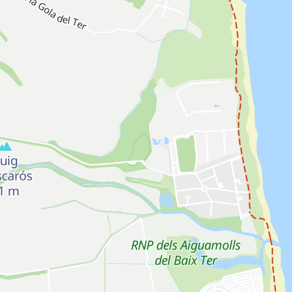 Map of Puig de la Fonollera