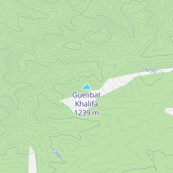 Map of Guelibat Khalifa