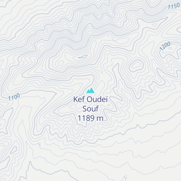 Map of Kef Oudeï Souf
