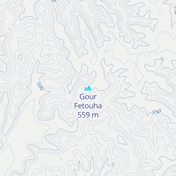 Map of Gour Fetouha