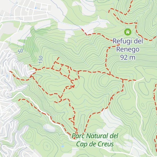 Map of Cabana de pedra seca